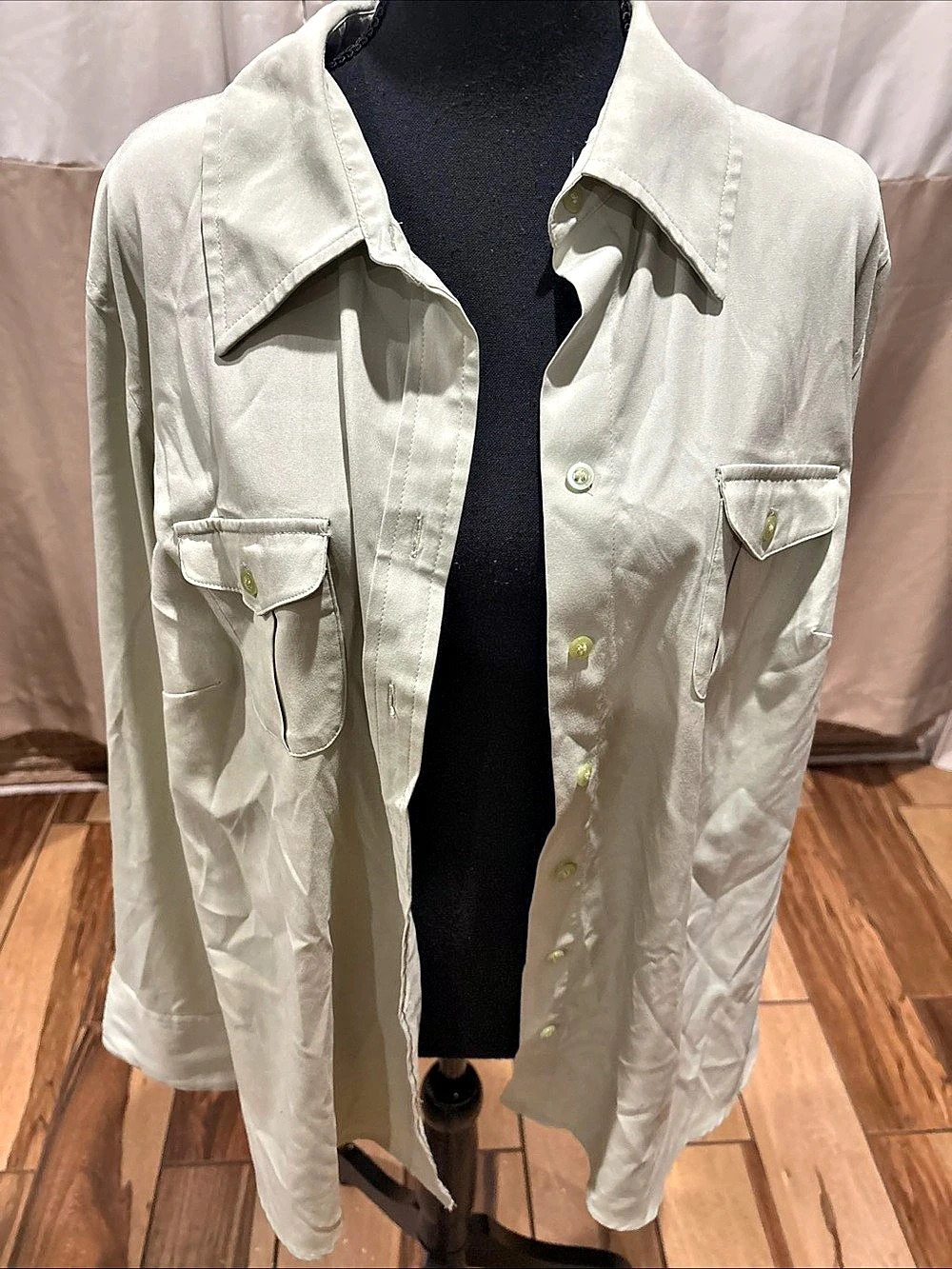 Lane Bryant Button Down Shirt in White Like New